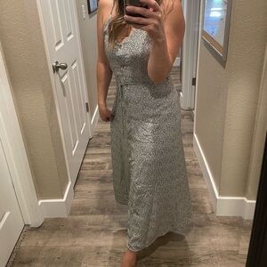 Sienna Sky Gray Maxi Dress